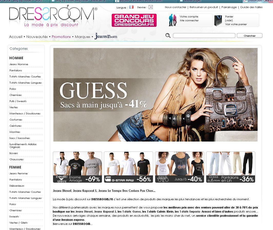 Actu Mode : Gagnez des bons d’achat grâce à la boutique Dressroom.fr
